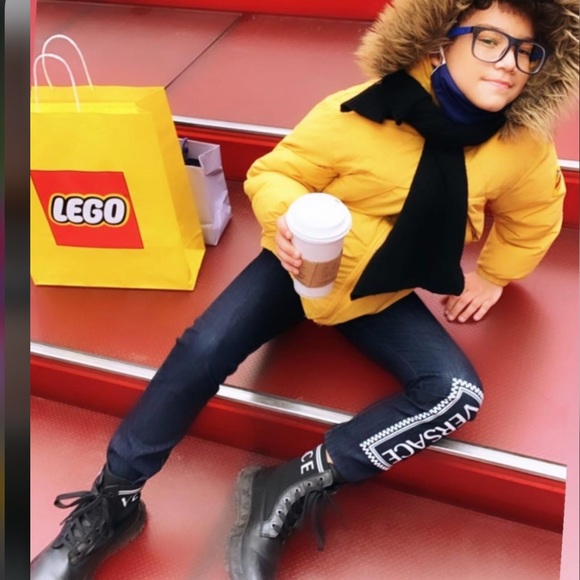 💯authentic❤️versace boot made in italy 🇮🇹 - Picture 7 of 17